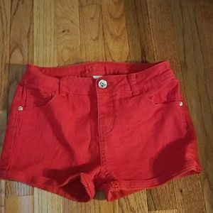 Red Justice Shorts